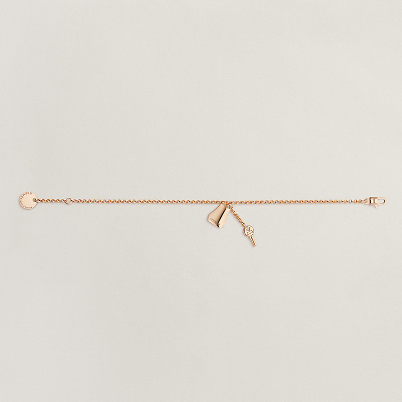 【即納！最大半額！】 bracelet, Clochette Kelly small USA Hermès | model ピンクゴールド